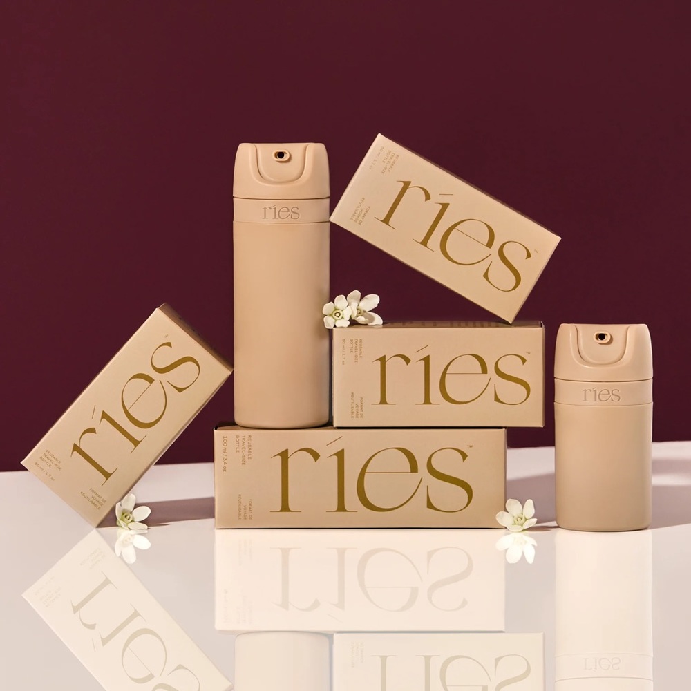 RIES REUSABLE TRAVEL BOTTLES SET